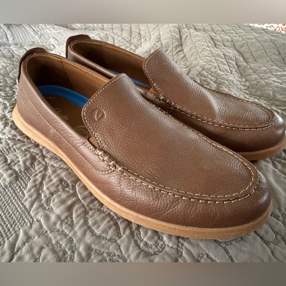 Clarks Men's Flexway Step Moccasin 10.5 10 1/2